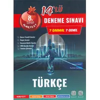 8.Sınıf Mod Türkçe 14 Deneme Sınavı Nartest Yayınevi