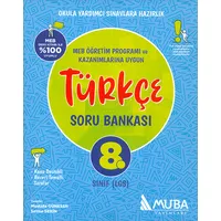 8.Sınıf Türkçe Soru Bankası Muba Yayınları