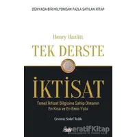 Tek Derste İktisat - Henry Hazlitt - Say Yayınları