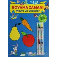 Boyama Zamanı: Meyve ve Sebzeler - Kolektif - Parıltı Yayınları