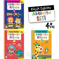 Küçük Dahiler Aktivite Seti 4+ Yaş (3 Kitap Takım) - Ayça G. Derin - İndigo Çocuk