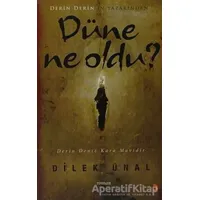 Düne Ne Oldu? - Dilek Ünalan - Cinius Yayınları