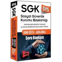 Yargı GYS SGK Sosyal Güvenlik Kurumu Başkanlığı Konu Özetli Açıklamalı Soru Bankası (2016)