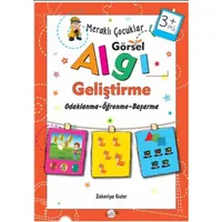 Meraklı Çocuklar Görsel Algı Geliştirme 3+ Yaş - Zekeriya Guter - Kukla Yayınları