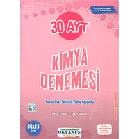 Okyanus AYT Kimya 30 Deneme