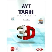 Çözüm AYT Tarih 3D Soru Bankası (Kampanyalı)