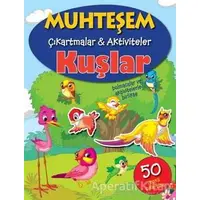 Muhteşem Çıkartmalar - Aktiviteler Kuşlar - Kolektif - Parıltı Yayınları