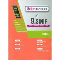 9. Sınıf 2022 Tarih Ders Uzmanı Fasükülleri - Kolektif - Ders Uzmanı Yayınları