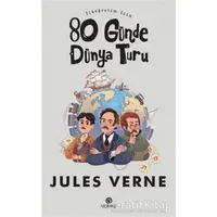 İlköğretim İçin 80 Günde Dünya Turu - Jules Verne - Hasbahçe