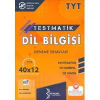 Bilinçsel TYT Testmatik Dil Bilgisi 40x12 Deneme Sınavı