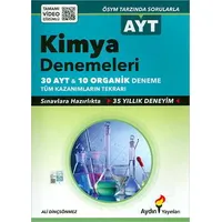 Aydın AYT Kimya ve Organik Denemeler Tamamı Video Çözümlü