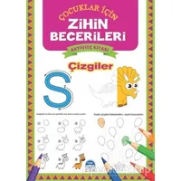 Çizgiler - Çocuklar İçin Zihin Becerileri Aktivite Kitabı - Kolektif - Martı Çocuk Yayınları