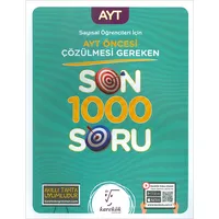 Karekök AYT Öncesi Çözülmesi Gereken Son 1000 Soru Sayısal