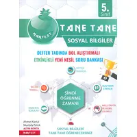 5.Sınıf Yeşil Defter Tadında Tane Tane Sosyal Bilgiler Nartest Yayınları