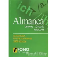 Almanca Okunuş - Söyleniş Kuralları - Kolektif - Fono Yayınları