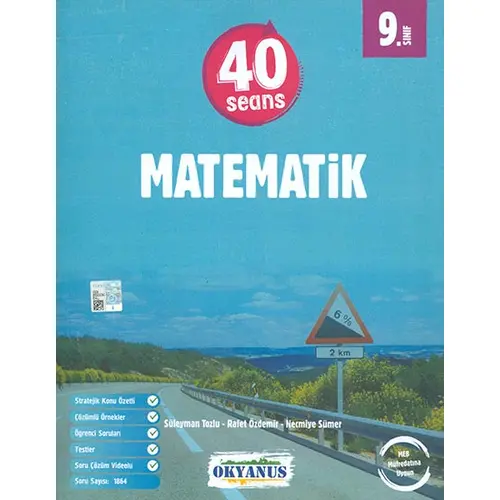 9.Sınıf 40 Seans Matematik Okyanus Yayınları