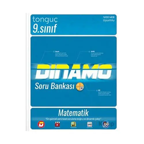 9.Sınıf Dinamo Matematik Soru Bankası Tonguç Akademi