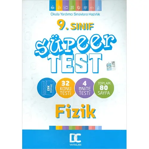 9.Sınıf Fizik Süper Test Çek Kopar Doğru Cevap Yayınları