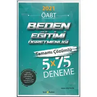 2021 ÖABT Beden Eğitimi Öğretmenliği Çözümlü 5x75 Deneme Tercih Akademi