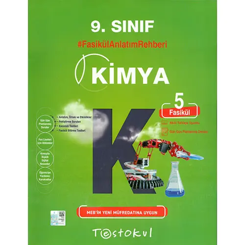 9.Sınıf Kimya Fasikül Anlatım Rehberi Test Okul