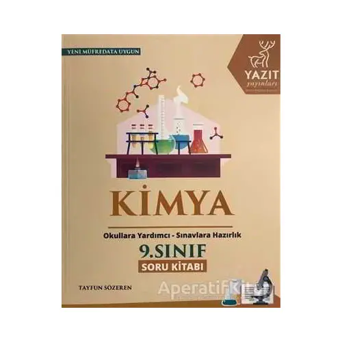 9.Sınıf Kimya Soru Kitabı Yazıt Yayınları