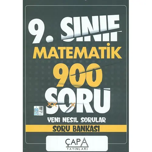 9.Sınıf Matematik Soru Bankası Çapa Yayınları