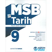 9.Sınıf Tarih MSB Multi Soru Bankası Eğitim Vadisi Yayınları