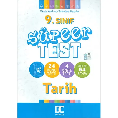 9.Sınıf Tarih Süper Test Çek Kopar Doğru Cevap Yayınları