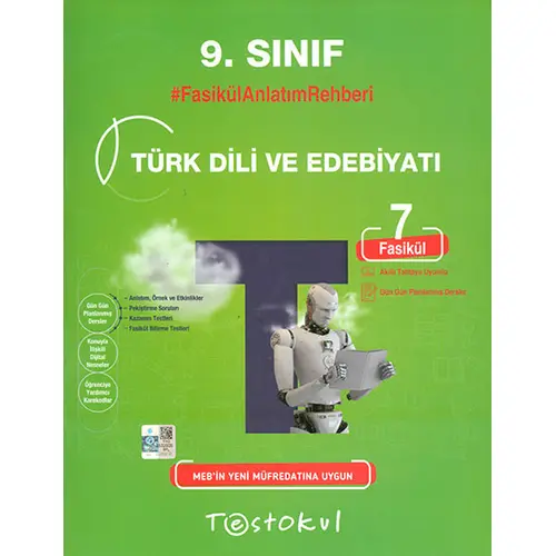 9.Sınıf Türk Dili ve Edebiyatı Fasikül Anlatım Rehberi Test Okul