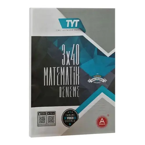 A Yayınları TYT 3x40 Çıkmış Soru Matematik Denemesi