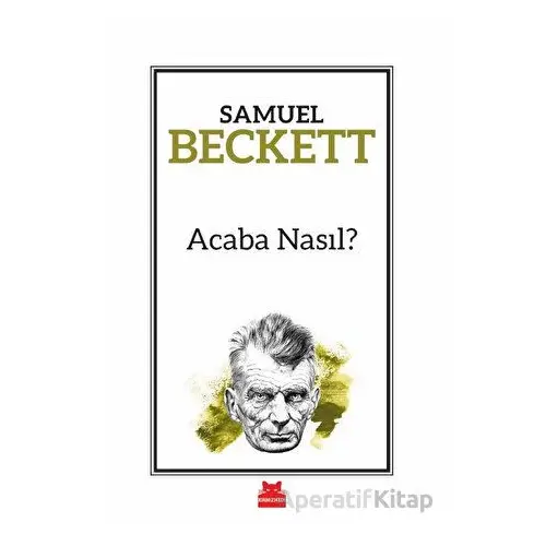 Acaba Nasıl? - Samuel Beckett - Kırmızı Kedi Yayınevi