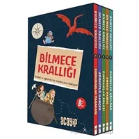 Bilmece Krallığı Seti - 5 Kitap Takım - Kutulu - Ebru Tulum - Acayip Kitaplar