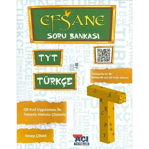 Açı Yayınları - TYT Türkçe Efsane Soru Bankası - 2018