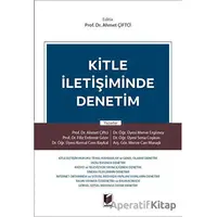 Kitle İletişiminde Denetim - Ahmet Çiftci - Adalet Yayınevi