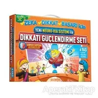 Yeni Neuro-Via Sistemi ile Dikkati Güçlendirme Seti 6 Yaş (3 Kitap) - Osman Abalı - Adeda Yayınları