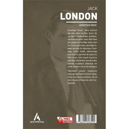 Adem’den Önce - Jack London - Aperatif Dünya Klasikleri