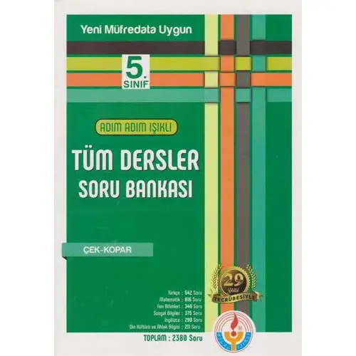 Adım Adım Işıklı 5.Sınıf Tüm Dersler Soru Bankası