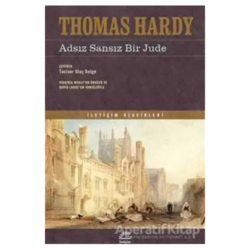 Adsız Sansız Bir Jude - Thomas Hardy - İletişim Yayınevi