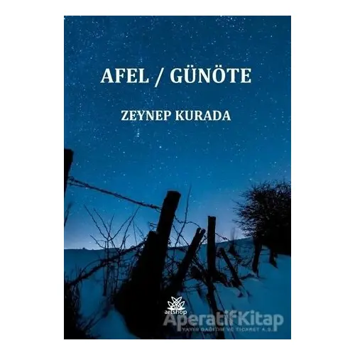 Afel / Günöte - Zeynep Kurada - Artshop Yayıncılık