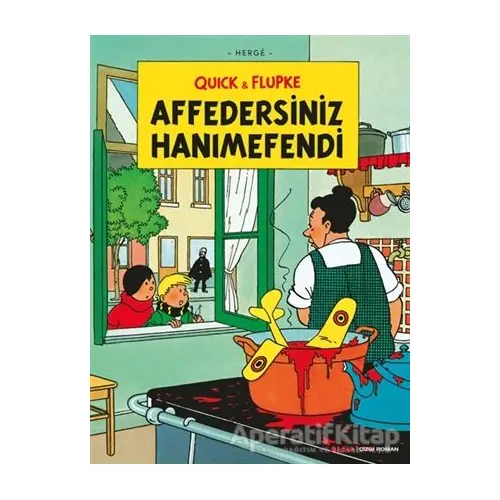 Affedersiniz Hanımefendi - Quick ve Flupke - Herge - Alfa Yayınları