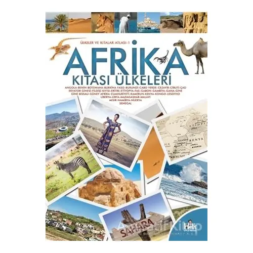 Afrika Kıtası Ülkeleri - Ülkeler ve Kıtalar Atlası 1 - Kolektif - Halk Kitabevi