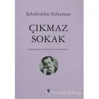 Çıkmaz Sokak - Şahabeddin Süleyman - Agora Kitaplığı