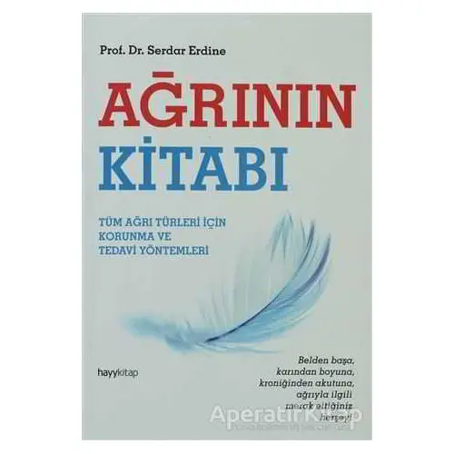 Ağrının Kitabı - Serdar Erdine - Hayykitap