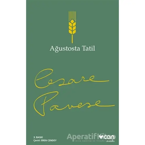 Ağustosta Tatil - Cesare Pavese - Can Yayınları