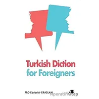 Turkish Diction for Foreigners - Ebubekir Eraslan - Akademik Kitaplar