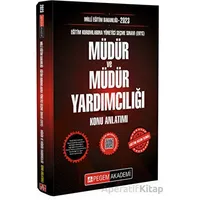 2023 Milli Eğitim Bakanlığı EKYS Müdür ve Müdür Yardımcılığı Konu Anlatımı