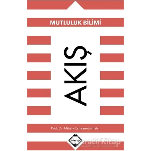 Akış: Mutluluk Bilimi - Mihaly Csikszentmihalyi - Buzdağı Yayınevi