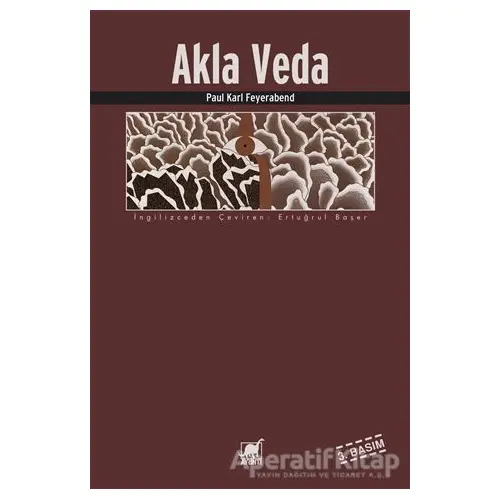 Akla Veda - Paul Feyerabend - Ayrıntı Yayınları