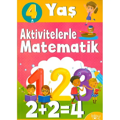 Aktivitelerle Matematik 4 Yaş Kız Hatice Nurbanu Karaca Koloni Çocuk