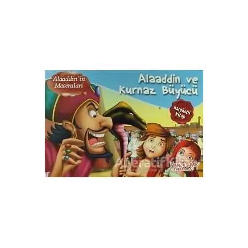 Alaaddin ve Kurnaz Büyücü - Üç Boyutlu Kitap - Kolektif - Yumurcak Yayınları